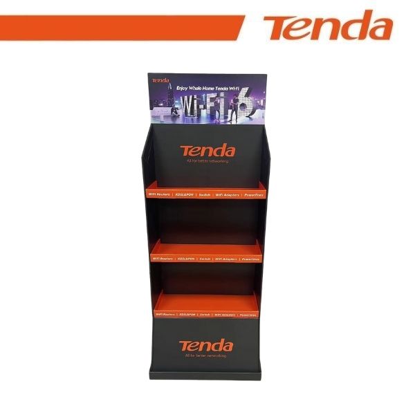 Espositore Tenda da terra in cartone rinforzato